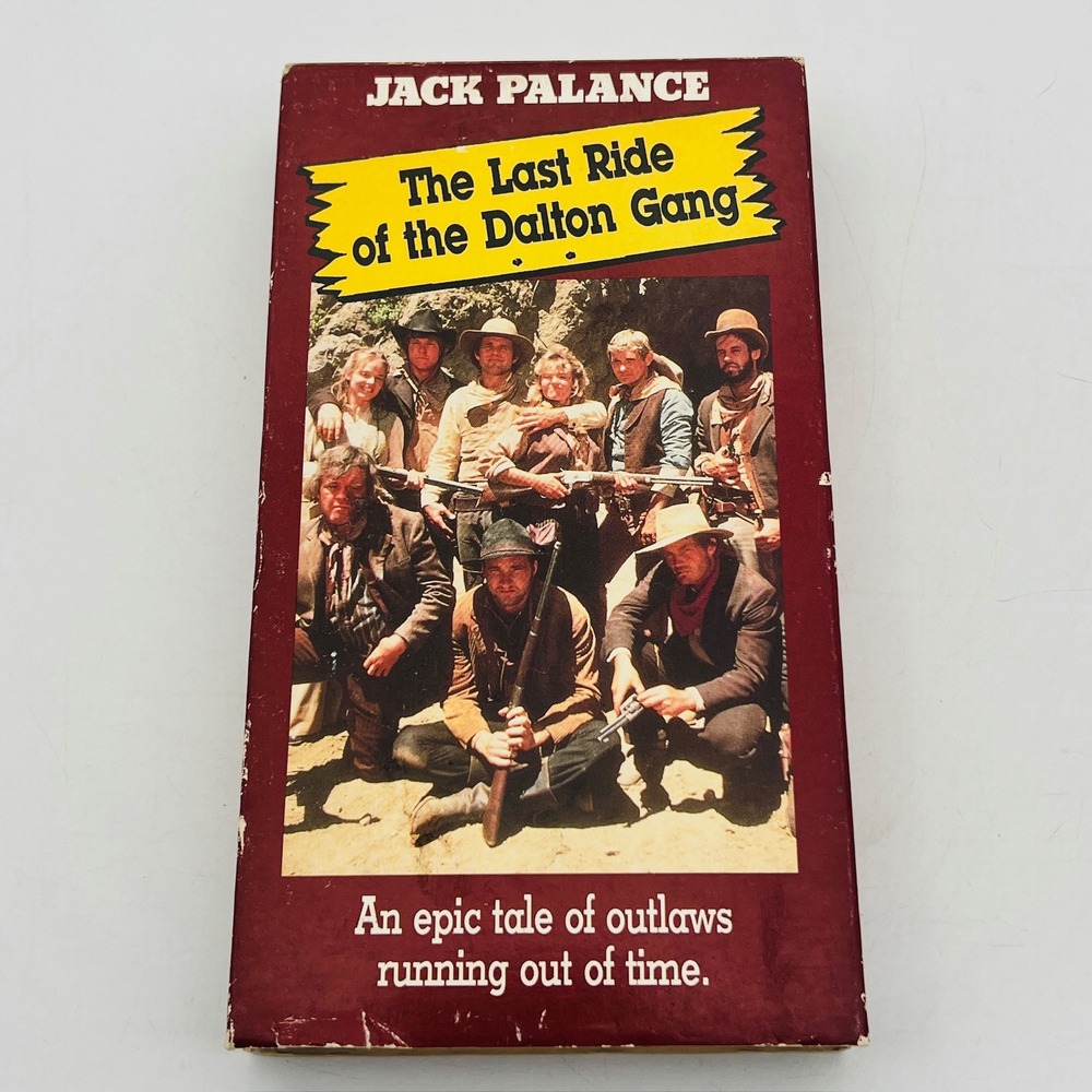 The Last Ride of the Dalton Gang VHS Jack Palance Western Movie GoodTimes 9108 - Picture 2 of 4